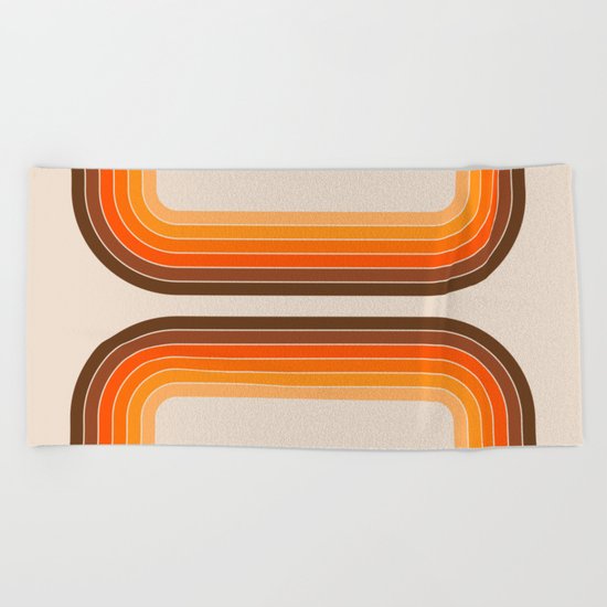 Tan Tunnel Beach Towel