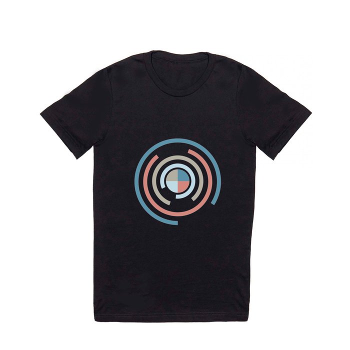 Colorful Circles V T Shirt