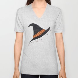 Witch's Hat V Neck T Shirt