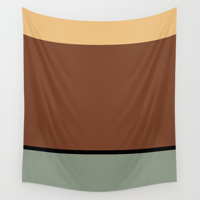 Contemporary Color Block XLIV Wall Tapestry