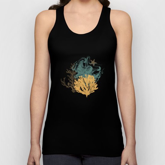 Aquatic Pattern 2 Unisex Tank Top