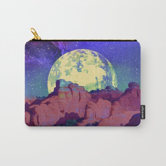 night desert landscape Carry-All Pouch