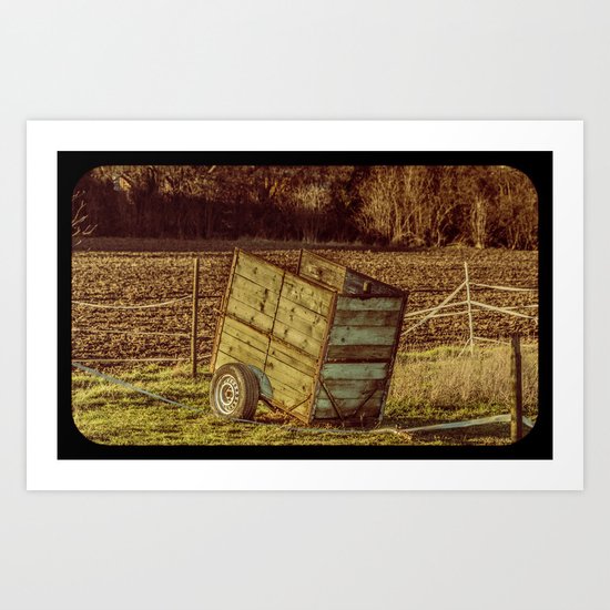 small Trailer Art Print