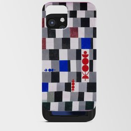 Super-Chess, 1937 by Paul Klee iPhone Card Case