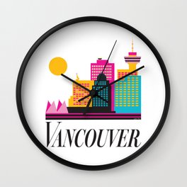 Vancouver Coal Harbour Wall Clock