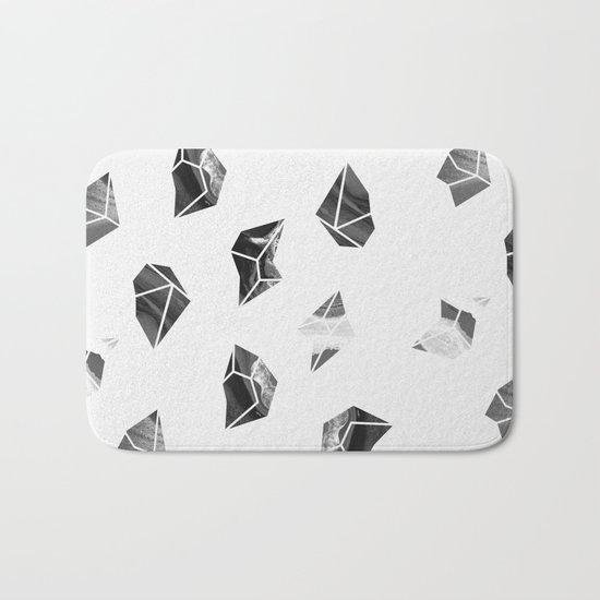 Marble Fragments Bath Mat