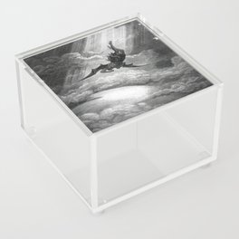 Gustave Doré Paradise Lost Fall to Earth Acrylic Box