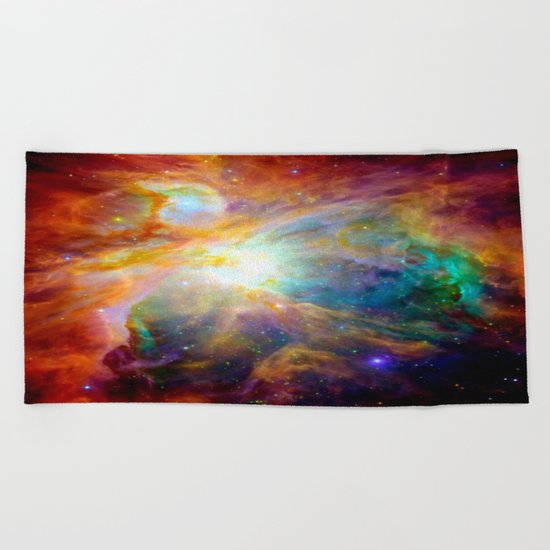 Orion Nebula Beach Towel