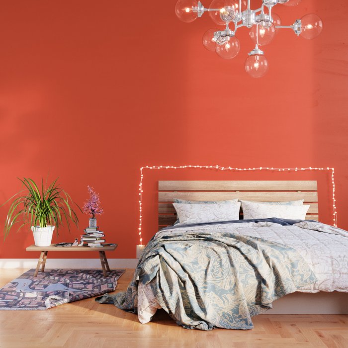 359 Neon Orange Wallpaper By Nancyjcreates Society6