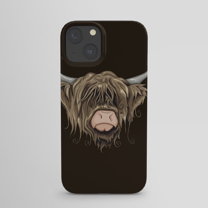 Highland Cow iPhone Case
