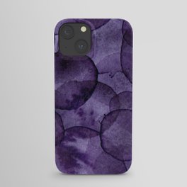 Imperial Violet Watercolour iPhone Case