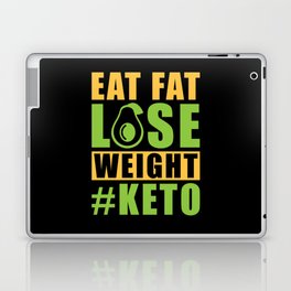 Keto Diet Eat Fat Lose Weight Keto Laptop Skin