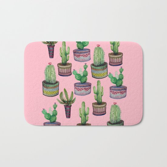 cACTUS outfit Bath Mat