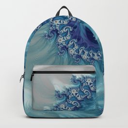 Sound of Seashell - Fractal Art Backpack
