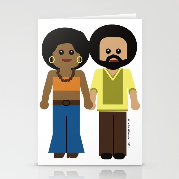 Power Couple Stationery Cards