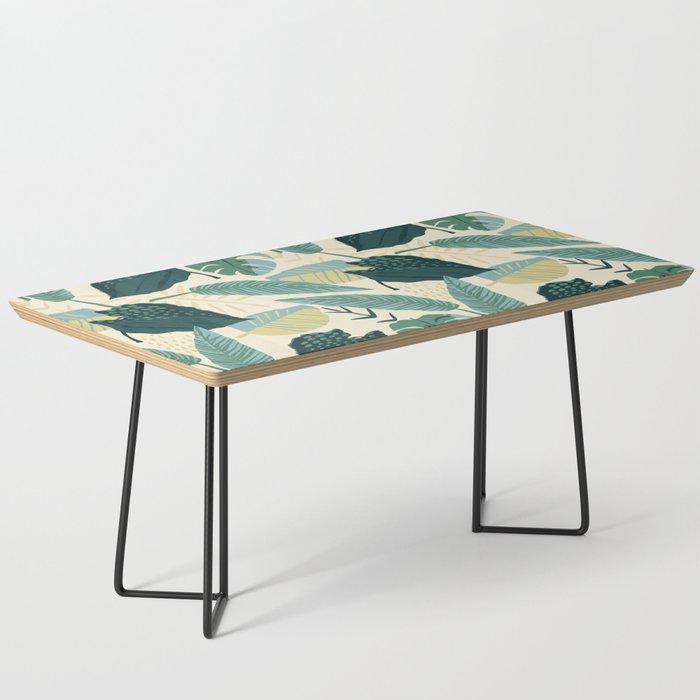 Plants Tropical Pattern - Botanical Palm Summer Coffee Table