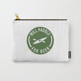 Will Paddle For Beer Carry-All Pouch