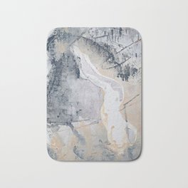 As Restless as the Sea: a minimal abstract painting by Alyssa Hamilton Art Bath Mat | Framed, Print, Dining, Fineart, Furniture, Wallart, Canvas, Floor, Curated, Case 