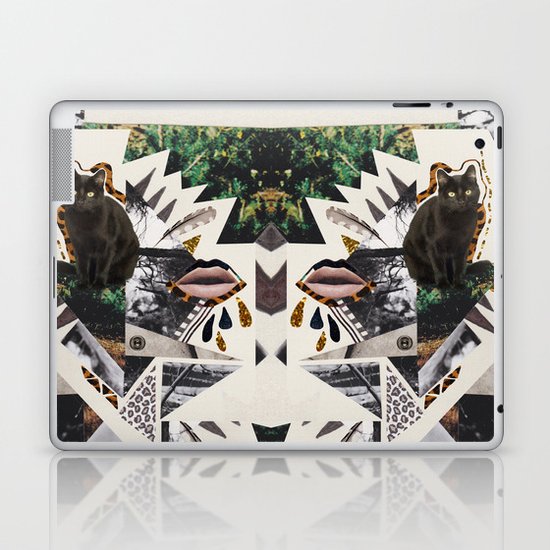 AYAHUASCA CAT (Kaleidoscope) Laptop & iPad Skin