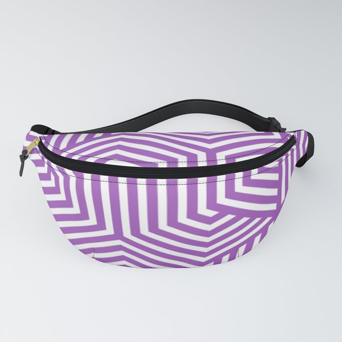 Purple Plum - violet - Minimal Vector Seamless Pattern Fanny Pack