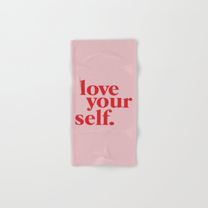 LOVE YOURSELFポスター love yourself Poster by Standard Prints / Posters | Society6