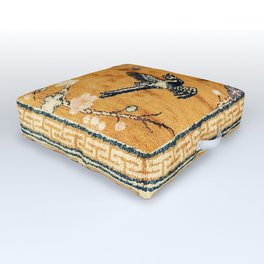 Suiyuan Province Chinese Pictorial Rug Print Outdoor Floor Cushion