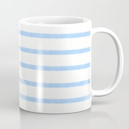 Light blue stribes Coffee Mug