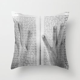 Writing With Light 9 Throw Pillow