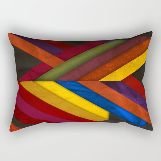 Abstract #279 Rectangular Pillow