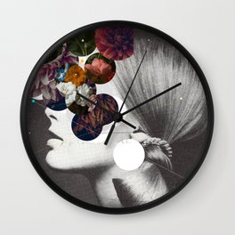 FlowerFrau Dream B Wall Clock