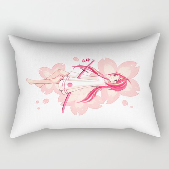 Sakura Rectangular Pillow