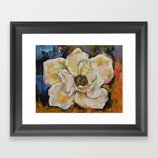 Magnolia Framed Art Print