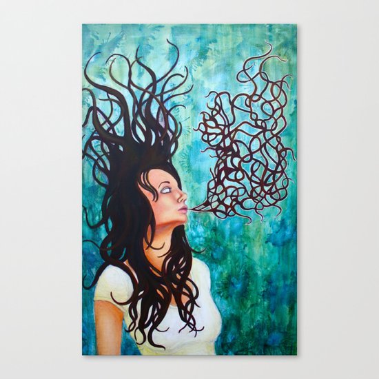 Breath Canvas Print