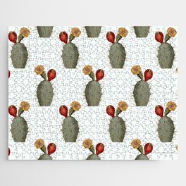 Cactus Flower pattern Jigsaw Puzzle