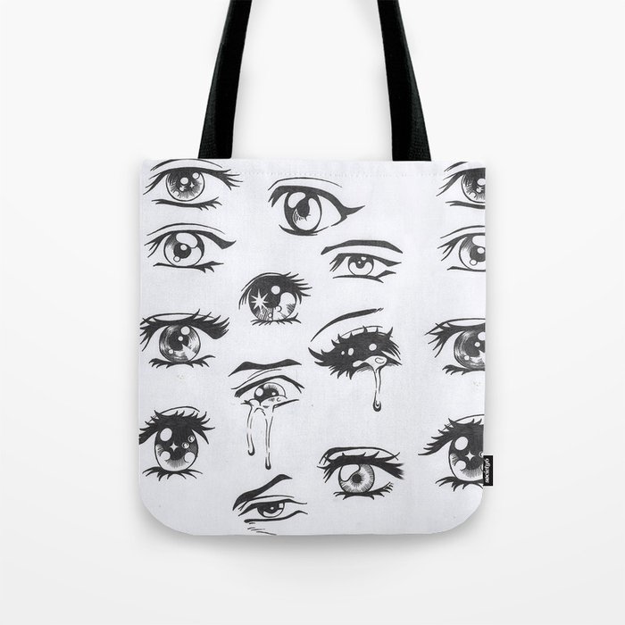 anime eyes Tote Bag