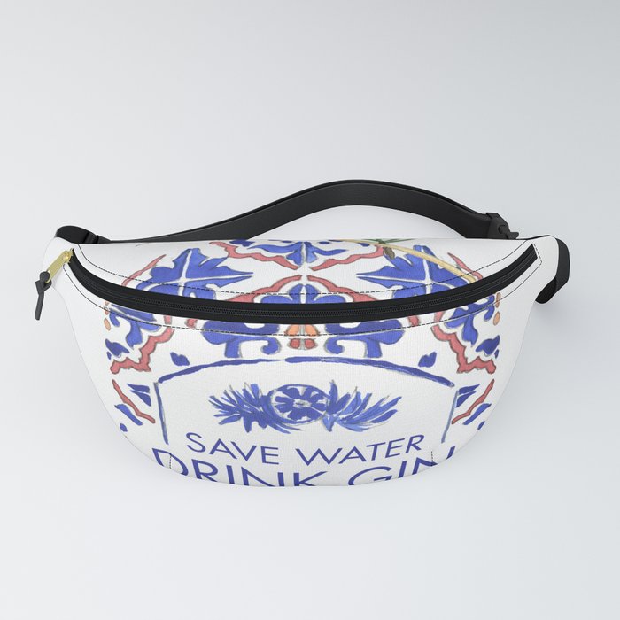Save Water Drink Gin Fanny Pack