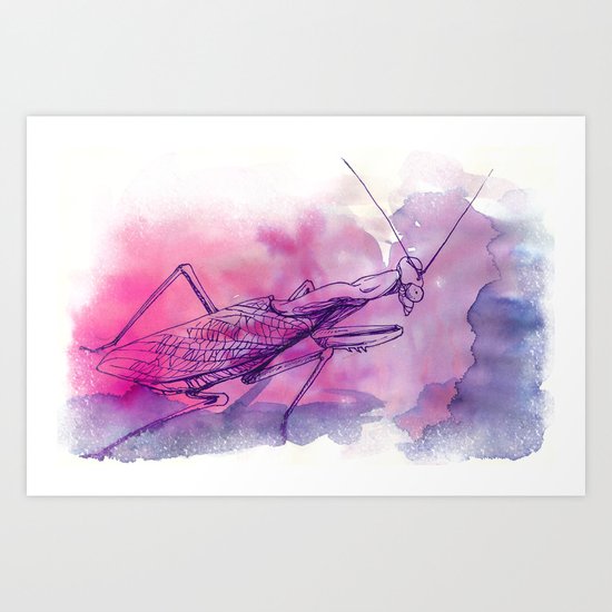 Mantis P. Art Print