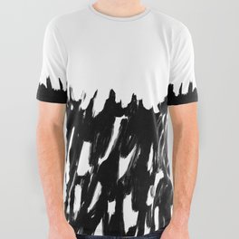 Texture Patrol: Feather Faux T-Shirt All Over Graphic Tee