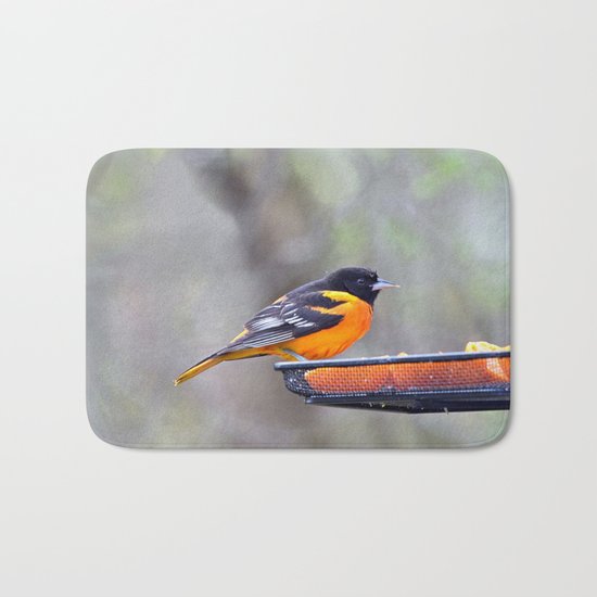 Oranges for the Oriole Bath Mat