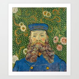 Van Gogh Postman- Portrait of Joseph Roulin Art Print