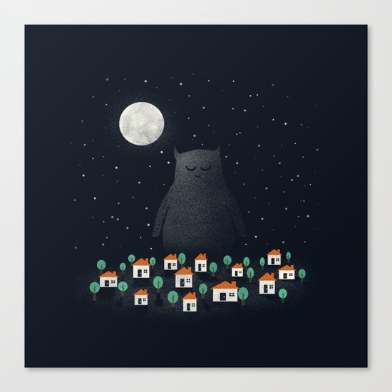 The Guardian Canvas Print
