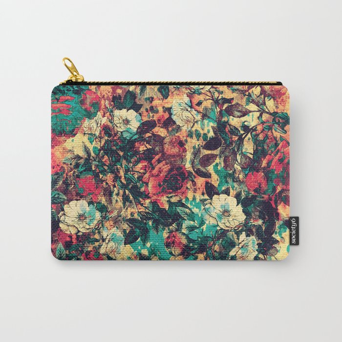 RPE FLORAL V Carry-All Pouch