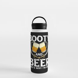 Booty And Beer Water Bottle