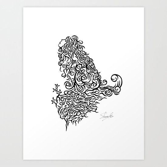 lion Art Print