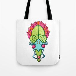 Alien Head Tote Bag