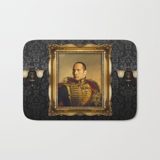 Dwayne (The Rock) Johnson - replaceface Bath Mat