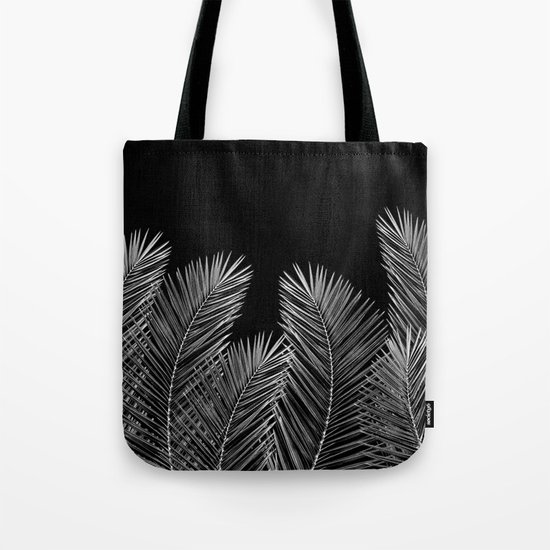 Dark Palm Skies Tote Bag