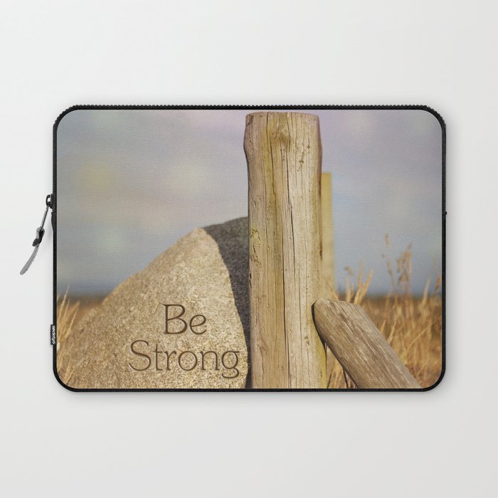 Be Strong Laptop Sleeve
