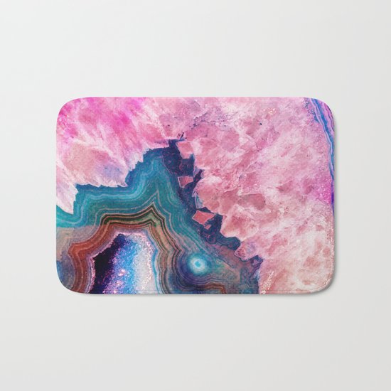Agate #society6 #decor #buyart Bath Mat