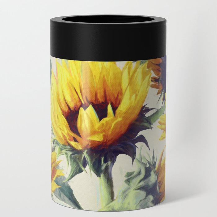 Sunflowers Forever Can Cooler